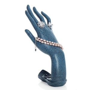 Porte Bijoux - Main Élégante Bleu-porte-bijoux- 127-Porte-Bijoux-Main-elegante-Bleu_00586-ORNA | Rangement pour Bijoux