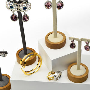 Porte Bijoux - Duo Boucles D'oreilles Crème-porte-bijoux- 13-Porte-Bijoux-Boucle-D_oreille-Duo-Blanc_00049-ORNA | Rangement pour Bijoux