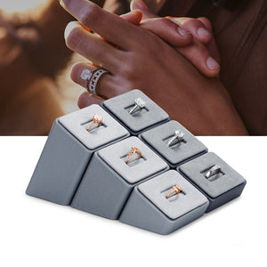 Porte Bijoux - Tri-bagues Perle-porte-bijoux- 16-Porte-Bijoux-Bagues-Professionnel_00065-ORNA | Rangement pour Bijoux