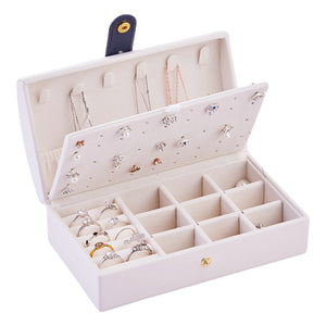 Boite à Bijoux - Charme Blanc-boite à bijoux- Boite-a-Bijoux-Charme-Blanc_00211-ORNA | Rangement pour Bijoux