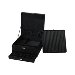 Boite à Bijoux - Coffret Noir-boite à bijoux- Boite-a-Bijoux-Coffret-Noir_00294-ORNA | Rangement pour Bijoux