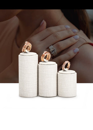 Porte Bijoux - Tours Blanche-porte-bijoux- 67-Porte-Bijoux-Tri-tour-Blanche_00406-ORNA | Rangement pour Bijoux