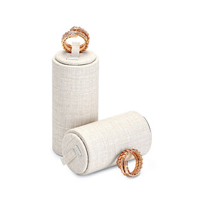 Porte Bijoux - Tours Blanche-porte-bijoux- 67-Porte-Bijoux-Tri-tour-Blanche_00413-ORNA | Rangement pour Bijoux