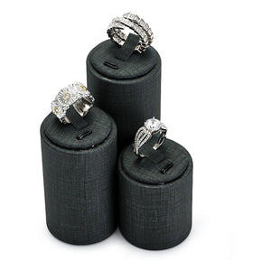 Porte Bijoux - Tours Noir-porte-bijoux- 68-Porte-Bijoux-Tri-tour-Noir_00423-ORNA | Rangement pour Bijoux