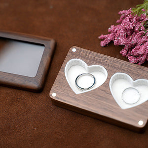 Boite à Bijoux - Coeur Noyer Blanc-boite à bijoux- Boite-a-Bijoux-Coeur-Noyer_00265-ORNA | Rangement pour Bijoux