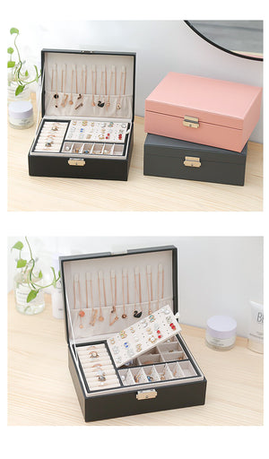 Boite à Bijoux - Élégante Noir-boite à bijoux- Boite-a-Bijoux-Elegante_00564-ORNA | Rangement pour Bijoux