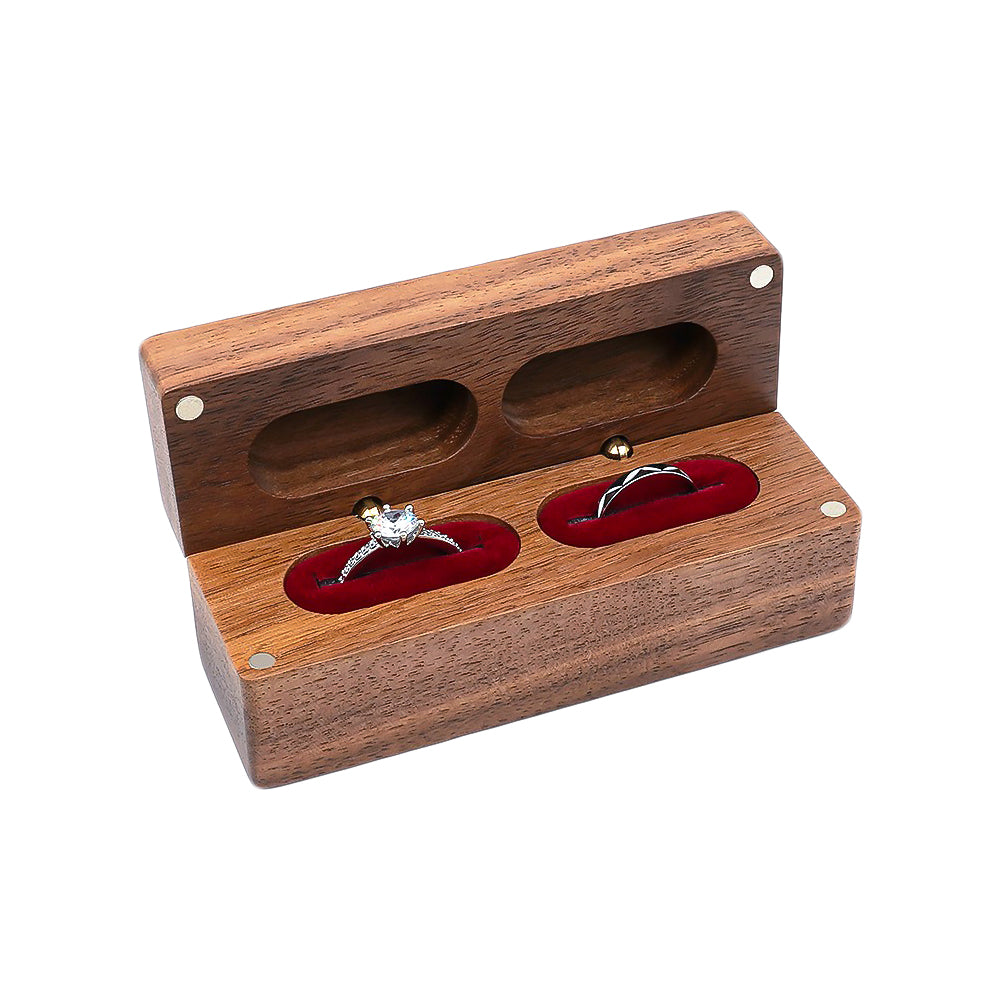 Boite à Bijoux - Double Noyer Bordeaux-boite à bijoux- Boite-a-Bijoux-Double-Noyer-NOIR_00519-ORNA | Rangement pour Bijoux