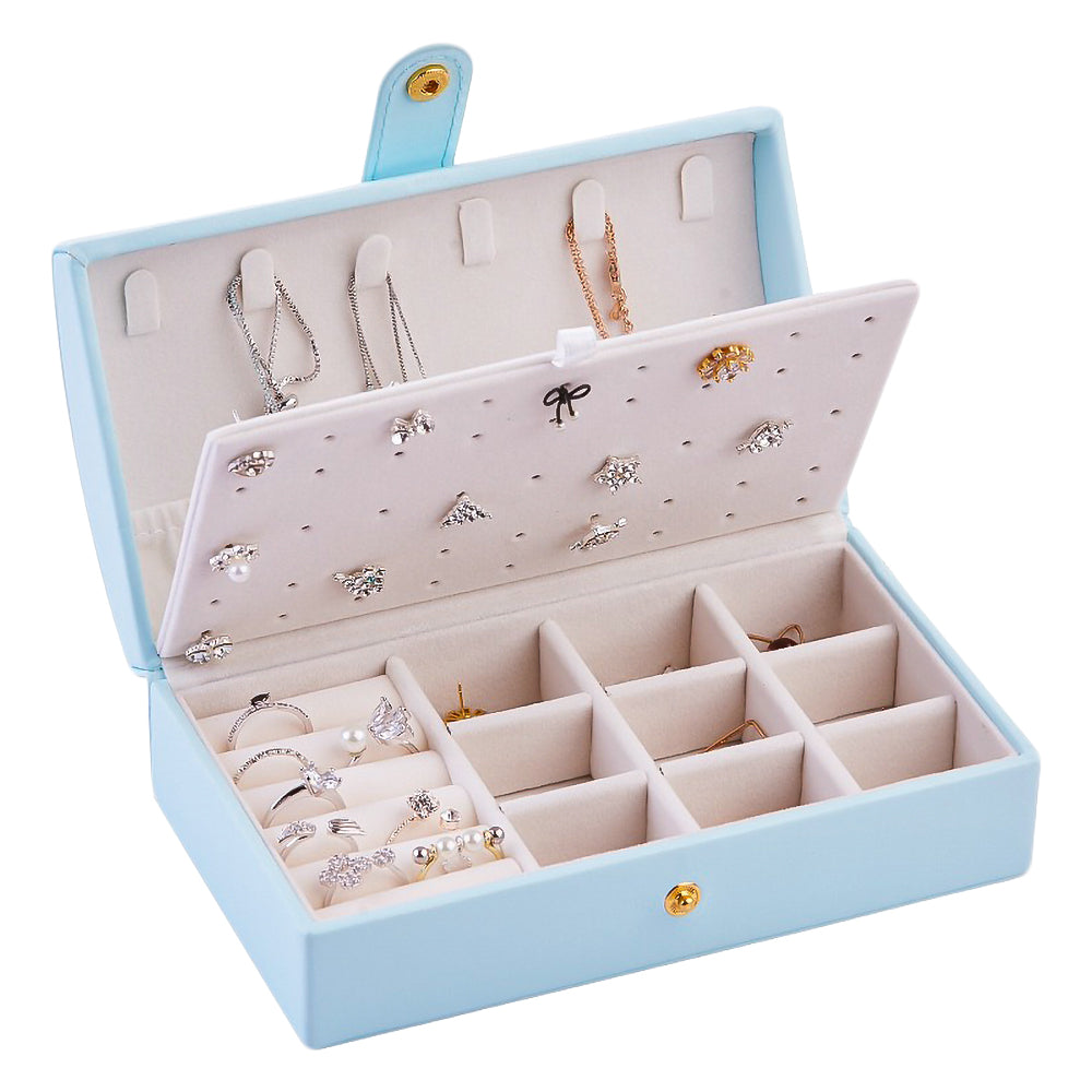 Boite à Bijoux - Charme Ciel-boite à bijoux- BoiteaBijoux-Charme-Bleu_00210-ORNA | Rangement pour Bijoux