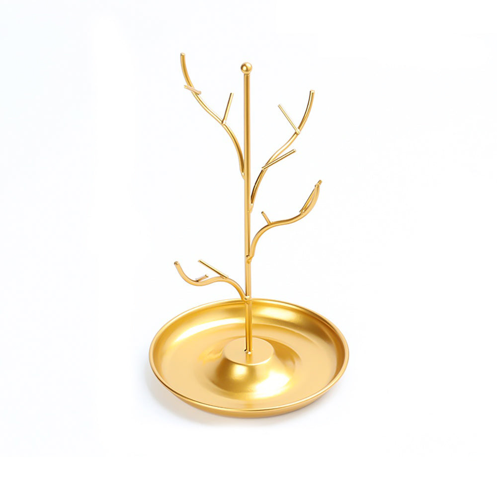 Arbre à Bijoux - Coupole Doré-arbre à bijoux- 12-Arbre-a-Bijoux-Age-D_or_000600-ORNA | Rangement pour Bijoux