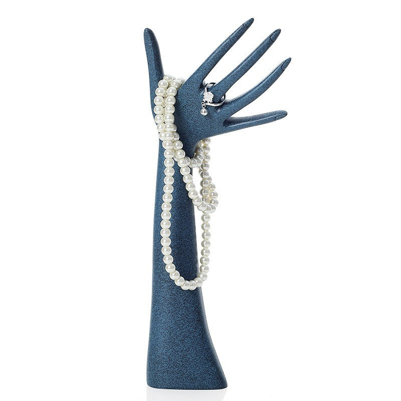 Porte Bijoux - Main Suspendue Bleu-porte-bijoux- 122-Porte-Bijoux-Main-Suspendu-Bleu_00580-ORNA | Rangement pour Bijoux