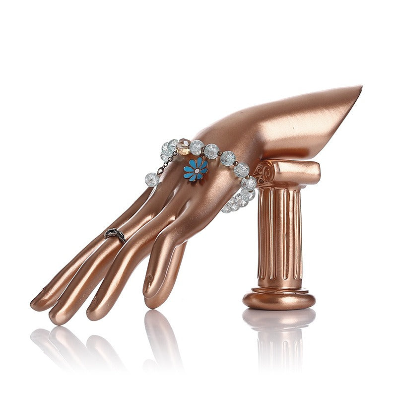 Porte Bijoux - Main Décorative Bronze-porte-bijoux- 129-Porte-Bijoux-Main-Decorative-Bronze_00589-ORNA | Rangement pour Bijoux