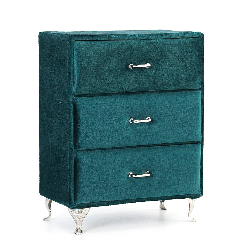 Boite à Bijoux - Commode Création Turquoise-boite à bijoux- 144-Boite-a-Bijoux-Commode-Turquoise_00113-ORNA | Rangement pour Bijoux