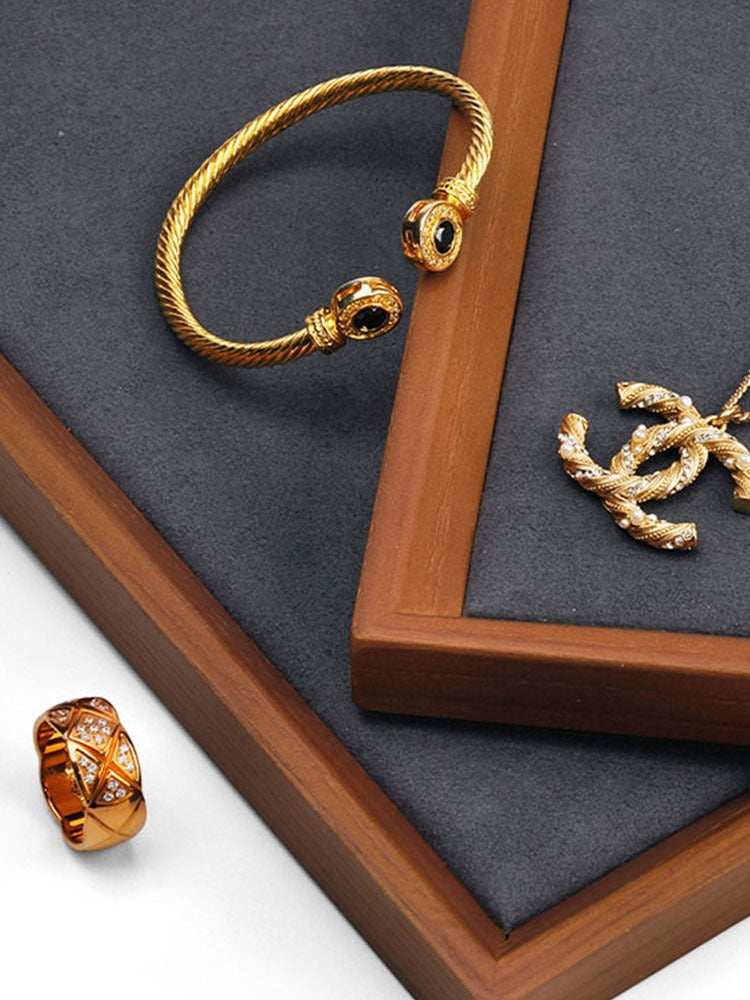 Présentoir Bijoux - Plateau Ardoise Spacieux-présentoir bijoux- 19-Presentoir-Bijoux-Plateau-Ardoise-XL_00055_ORNA-ORNA | Rangement pour Bijoux