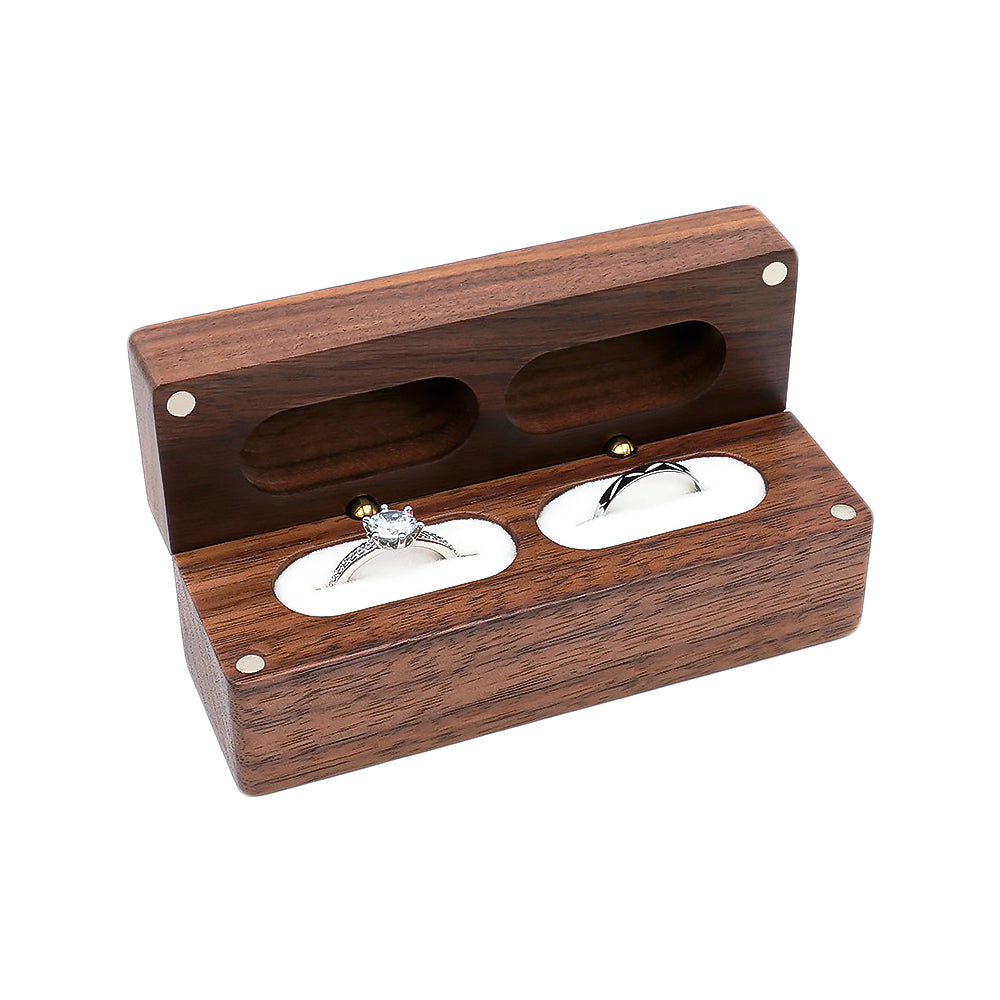 Boite à Bijoux - Double Noyer Blanc-boite à bijoux- Boite-a-Bijoux-Double-Noyer-Blanc_00520-ORNA | Rangement pour Bijoux