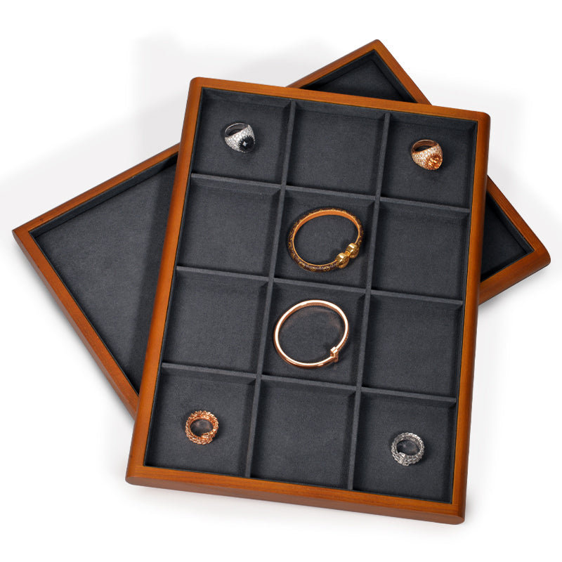 Présentoir Bijoux - Table Ardoise Simple-présentoir bijoux- 30-Presentoir-Bijoux-Table-Ardoise-12-Places_00110_ORNA-ORNA | Rangement pour Bijoux