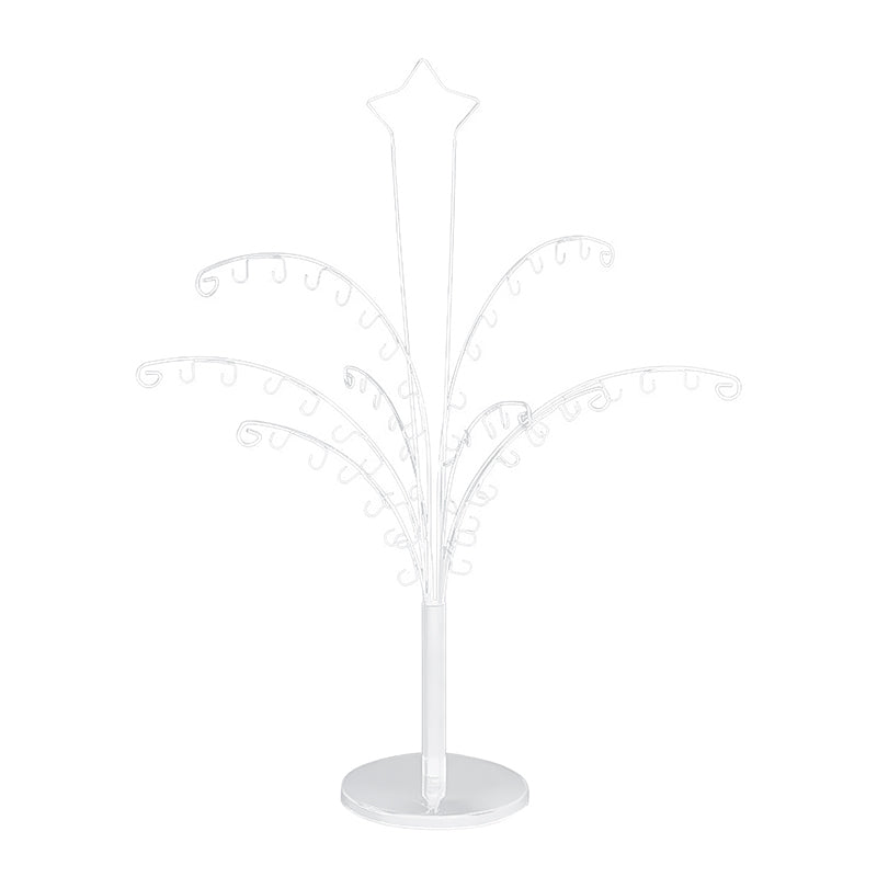 Arbre à Bijoux - Étoile Forgée Blanche-arbre à bijoux- 39-Arbre-a-Bijoux-Etoile-Blanche_00150-ORNA | Rangement pour Bijoux