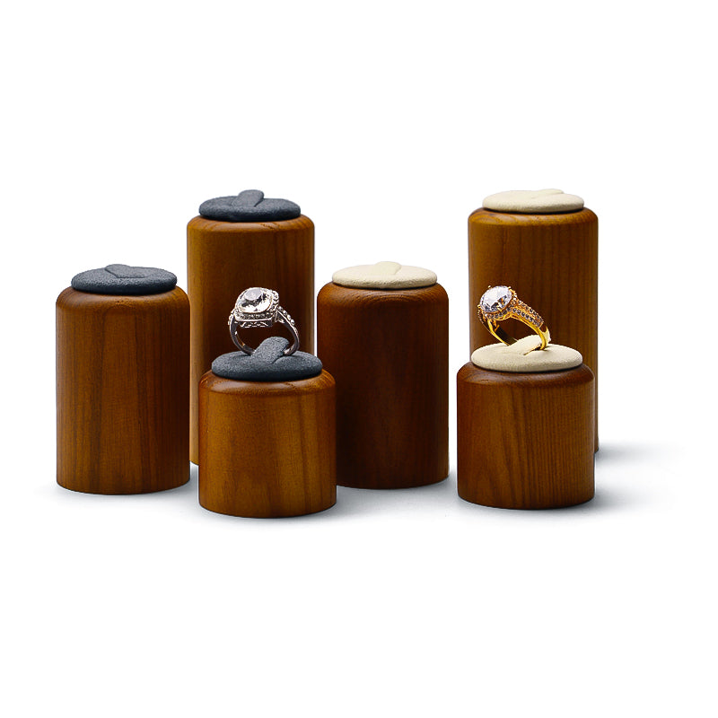 Porte Bijoux - Tours Crème-porte-bijoux- 53-Porte-Bijoux-Tri-tour-Creme_00334-ORNA | Rangement pour Bijoux