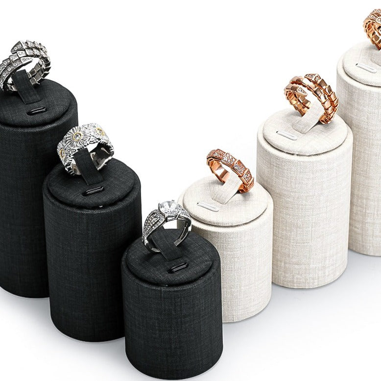 Porte Bijoux - Tours Noir-porte-bijoux- 68-Porte-Bijoux-Tri-tour-Noir_00419-ORNA | Rangement pour Bijoux