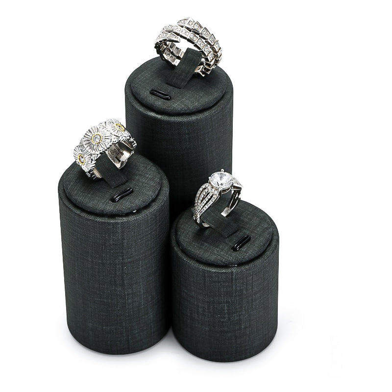 Porte Bijoux - Tours Noir-porte-bijoux- 68-Porte-Bijoux-Tri-tour-Noir_00423-ORNA | Rangement pour Bijoux