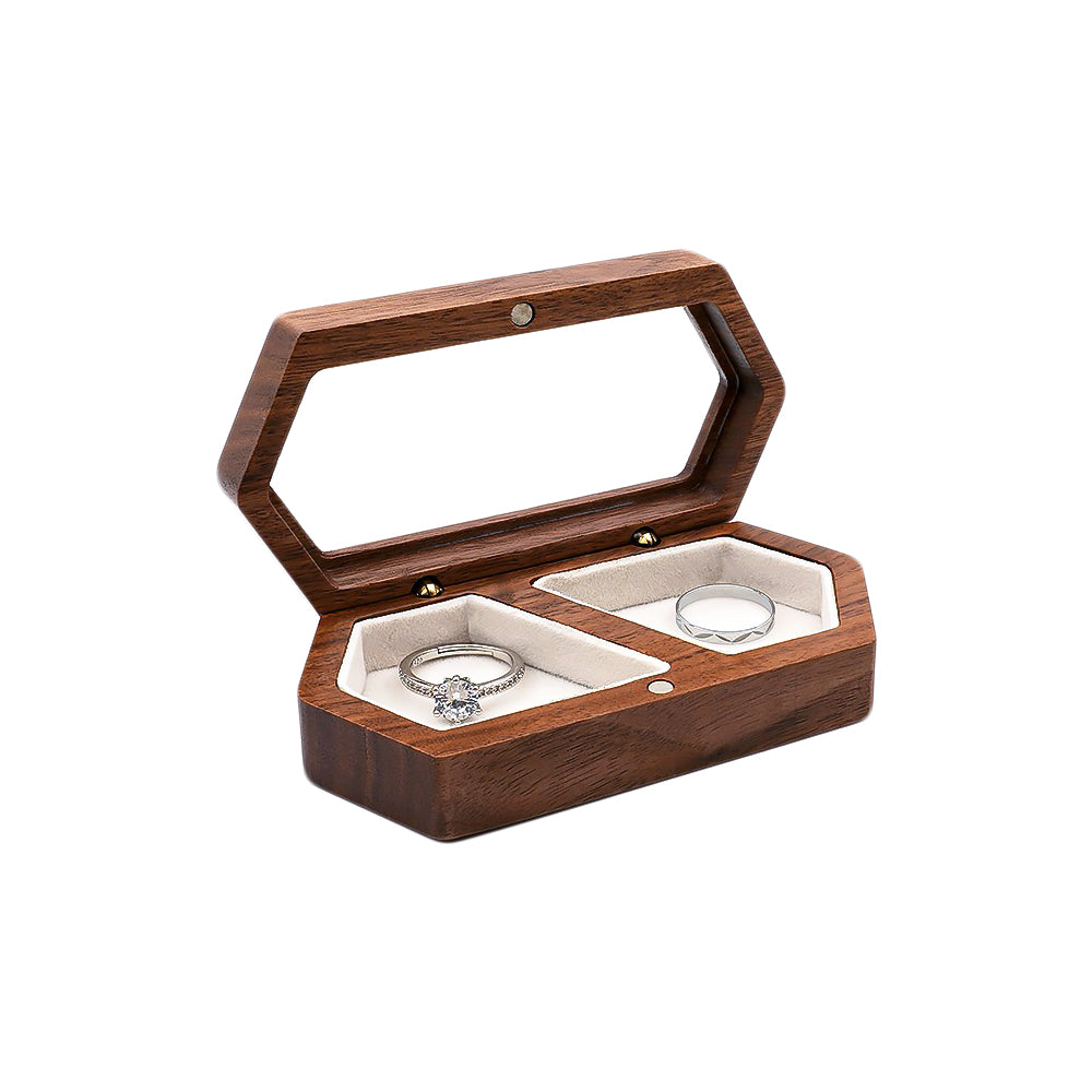 Boite à Bijoux - Boisé Blanche-boite à bijoux- Boite-a-Bijoux-Bague_00133-ORNA | Rangement pour Bijoux