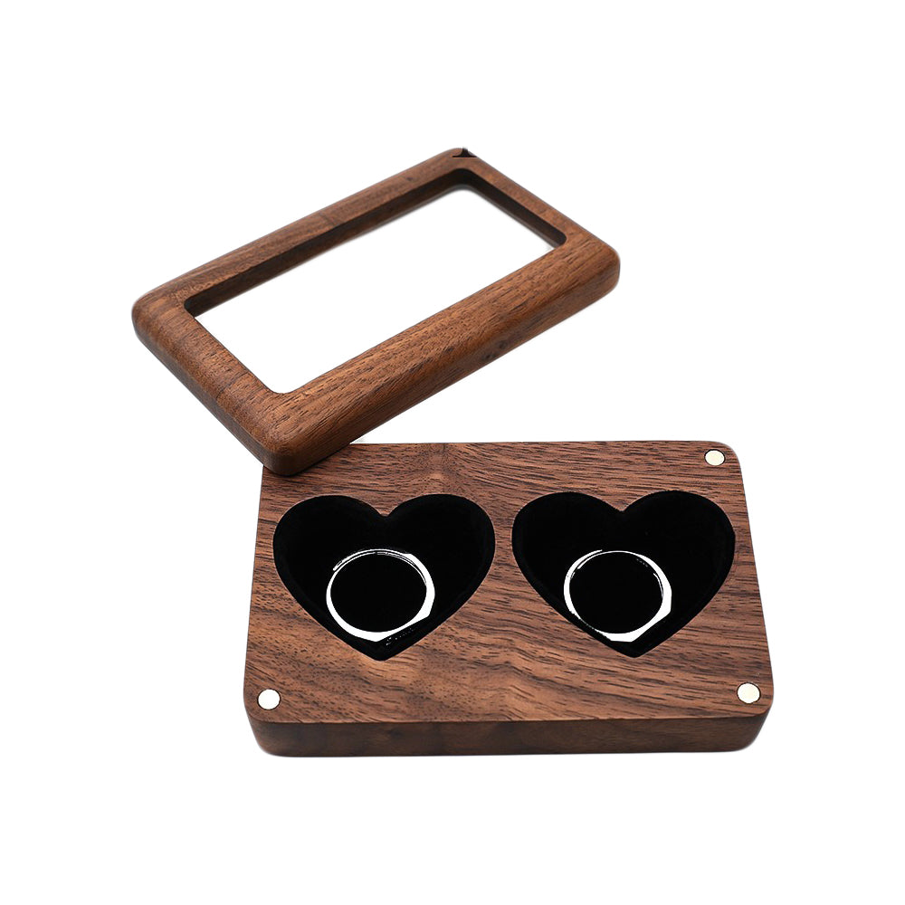 Boite à Bijoux - Coeur Noyer Dorian-boite à bijoux- Boite-a-Bijoux-Coeur-Noyer_00272-ORNA | Rangement pour Bijoux