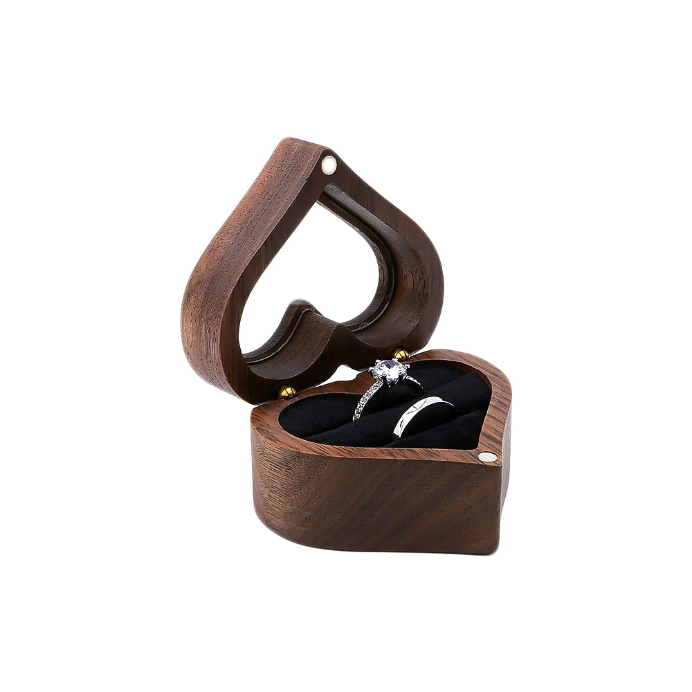 Boite à Bijoux - Fiançailles Coeur Dorian Duo-boite à bijoux- boite-a-bijoux-fiancaille-noir_00579-ORNA | Rangement pour Bijoux